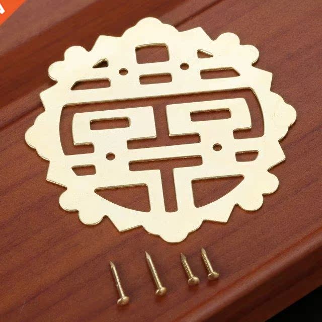 10Pcs 54mm Old Fashion Wood Box Table Decor Protectors Brack