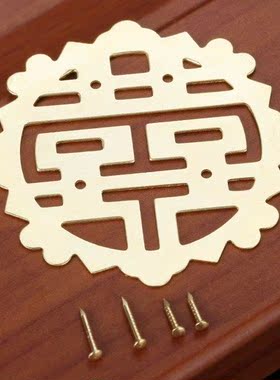 10Pcs 54mm Old Fashion Wood Box Table Decor Protectors Brack