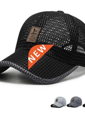 Summer Unisex Men fishing Baseball Caps Women Breathable Mes