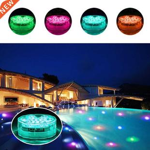 LED Lights with Remote Waterproof Underwater Led Lights Pad