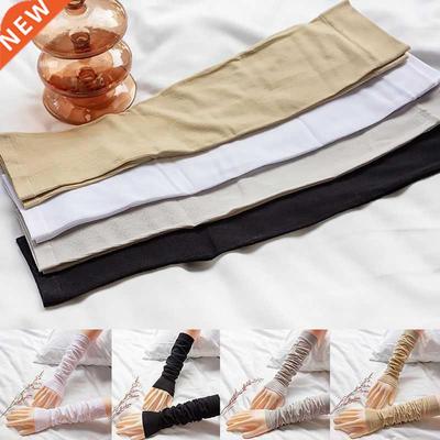 1 Pair Men Women Cycling Arm Sleeve Anti-sweat Arm Warmers R