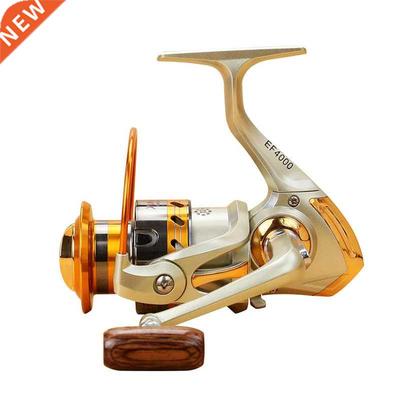 Carrete de pesca giratorio de Metal, Serie 500-9000, 12 bola