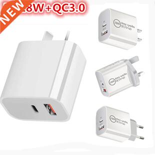 Fast Charging PD AU UK US EU plug Charger for iPhone 11pro