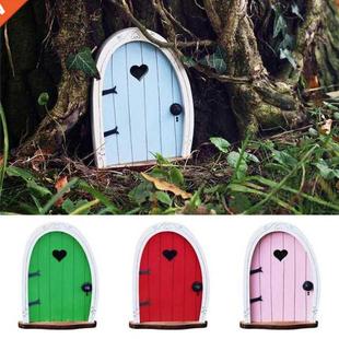 Fairy Door Doll Sign Garden Wooden Decor Elf Christmas