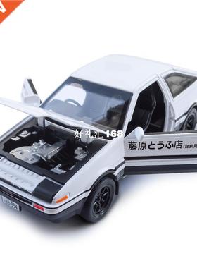 1:28 Toy C INITIAL D AE86 Metal Alloy C Diecasts & Toy V