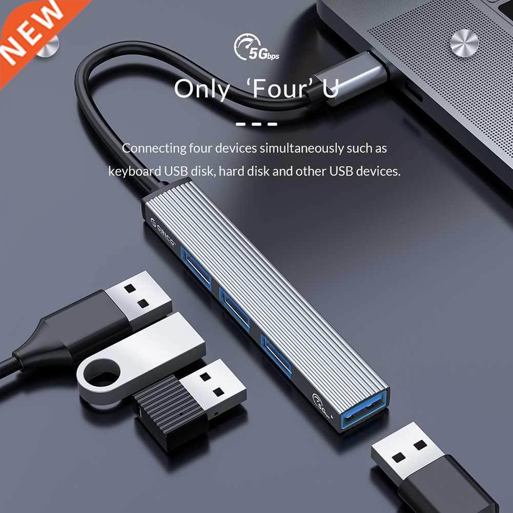 ORICO Aluminum Type C HUB 4 Port USB 3.0 2.0 Ultra Slim Port