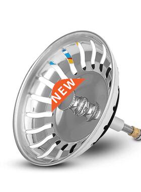 1PC Stainless Steel Waste Plug Sink Filter Hair Catcher Drai