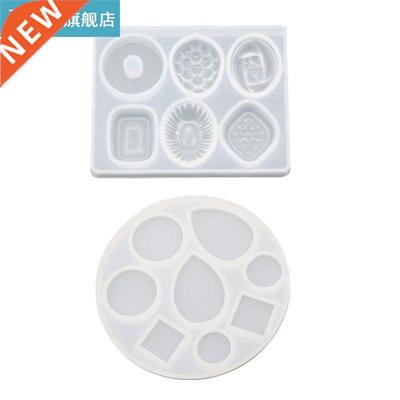 DIY Crafts Making Crystal Epoxy Mold Earrings Candy Mould Hi