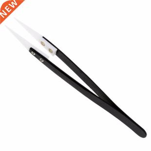 Tips Tweezer Ceramic Tipped Resistant For Pointed Fine SMD