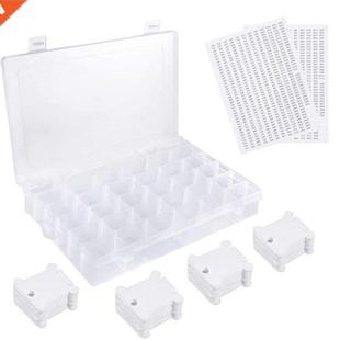 Embroidery Floss Grids Flo Plastic Box Organizer