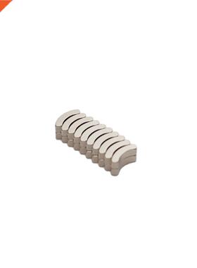 20PCS NdFeB Arc Segment Small Magnet N52SH OR4.3xIR3.1x90DEG