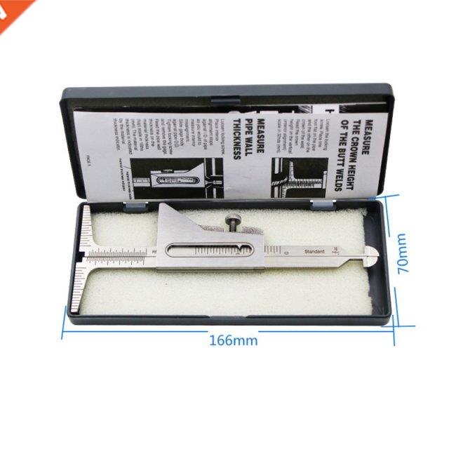 High & Low Stainless Steel Welding Gauge Inch & Metr