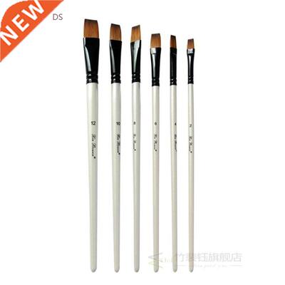 6Pcs Artists Painters Nylon Hair Drawing Liner Watercolor Pe