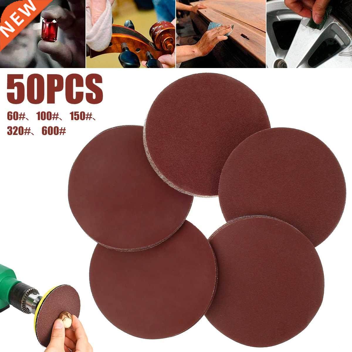 50Pcs 6In Sanding Disc Alumina Surface Conditioning Disc Rou