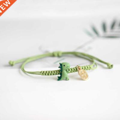 lloy Dripping Oil Cute Dinosur Wtermelon hnd-woven Brce