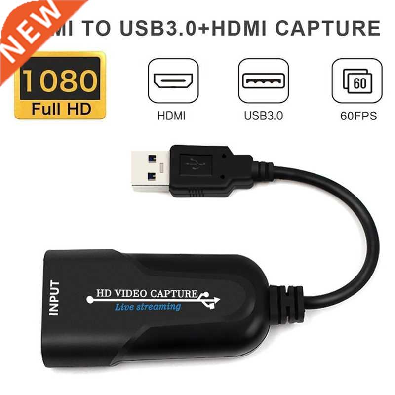 Mini Video Capture Card USB .0 to HDMI Video Grabber Record
