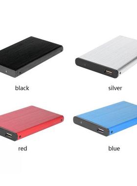 New Portable 480Mbps USB 2.0 Mobile Hard Drive Disk Case Alu