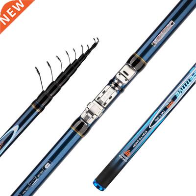 MIFINE-ca?a de pescar telescópica para trucha, ca?a d