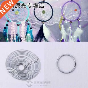Round Metal Hoop Dreamcatcher Ring Wall Hangings Macrame Cra