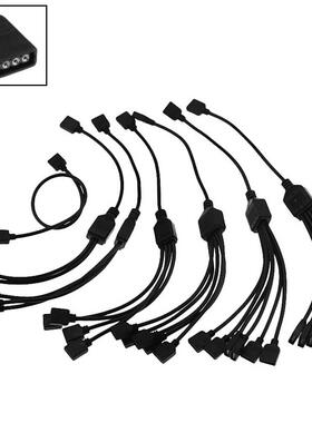 1PCS 4 Pins LED Connector 1 TO 1 2 3 4 5 6 8 Plug Power Spli