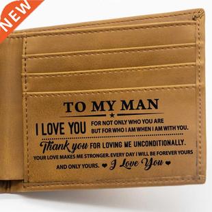 CEXIKA Personalized Wallet Father's Day Gifts for Men/Him/Hu
