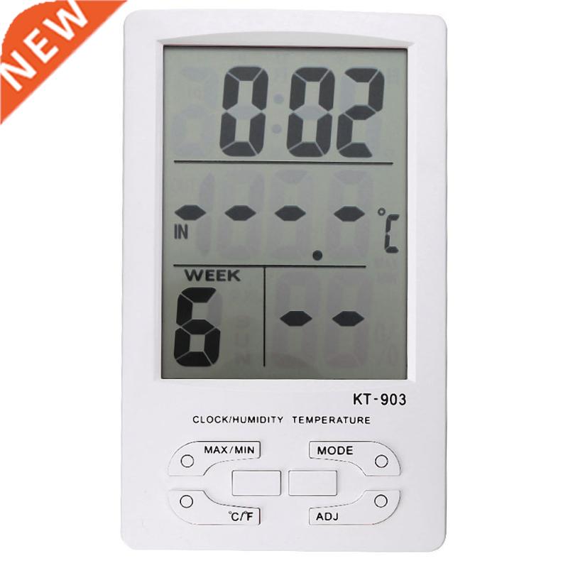 LCD Thermometer Hygrometer Temperature Humidity Meter Indoor