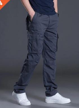 Men's Cargo Pants Mens Casual Multi Pockets Military