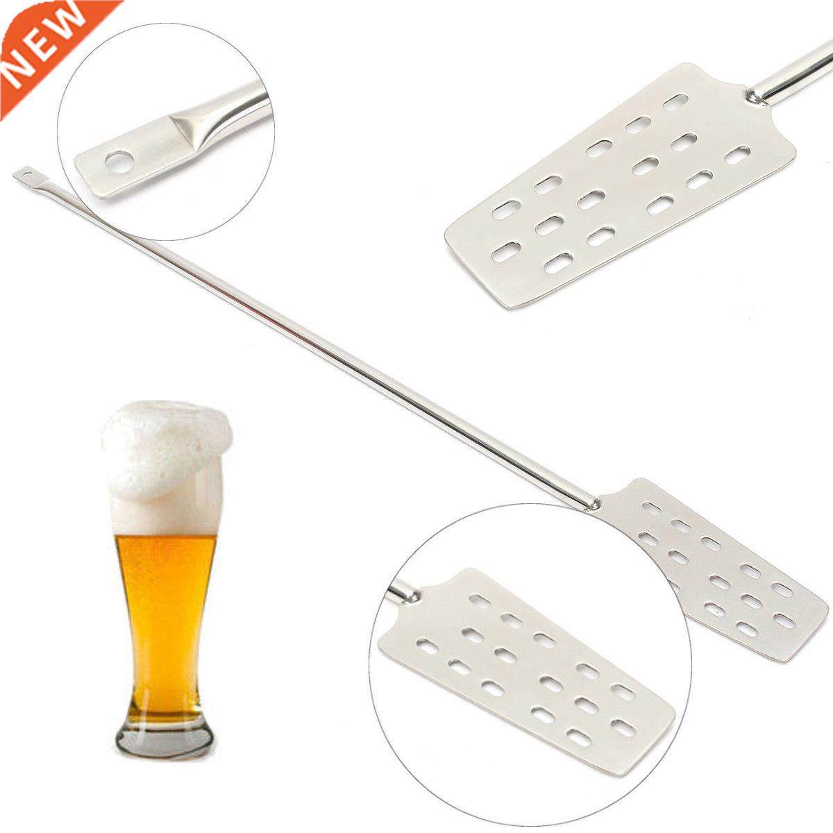 04 Stainless Steel Mash Tun Mixing Stirrer Paddle With 15 H