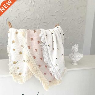 Baby Stroller Blanket for New Born Muslin Cotton Babies Acce