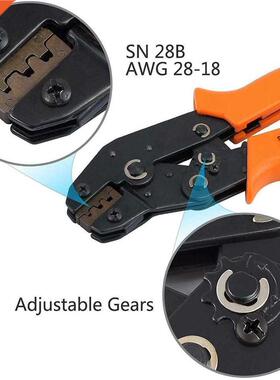 SN-28B+1550Pcs dupont crimping tool pliers terminal ferrule