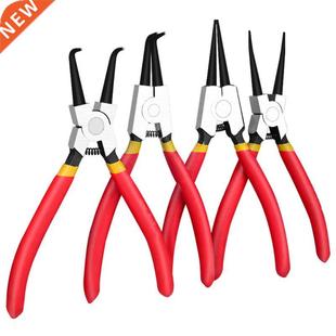 4 Pcs 7in Circlip Pliers Set Retaining Clip Internal Externa