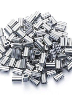 200PCS 1/16 Inch Cable Ferrule Set Aluminum Alloy Crimping L