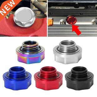 Oil Cap Fuel Aluminum Cover Vehicle Tank Engi Automobile