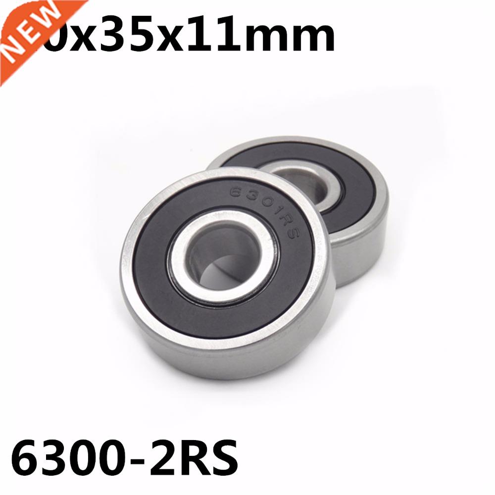 10Pcs 6300-2RS ball bearing 10x35x11 mm deep groove ball bea