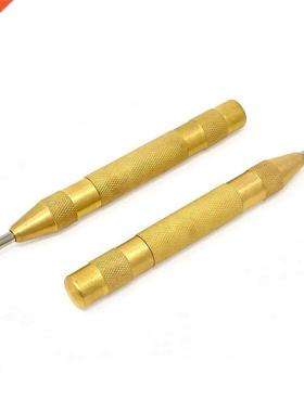 2pcs Automatic Center Pin Punch Woodworking Tools Spring Loa