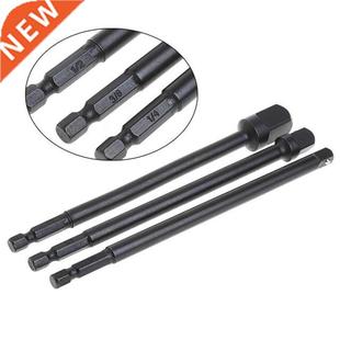 Socket Shank Pcs Inch Set Adapter Impac Hex