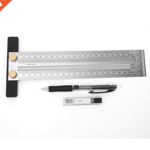 Precision Marking T-Rule Stainless Steel T Type Hole Ruler S
