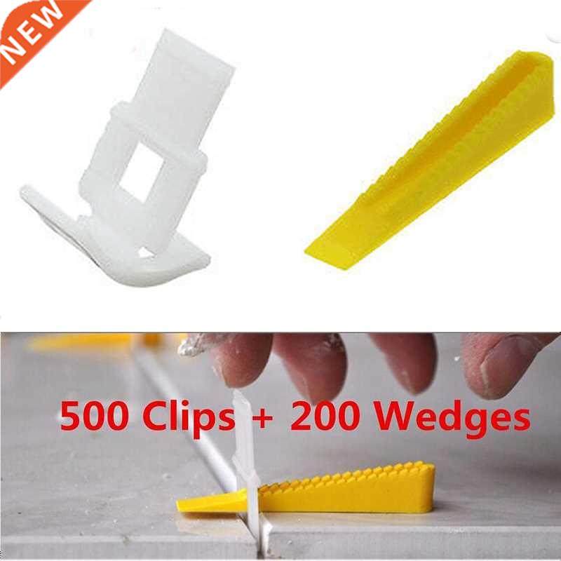700 Tile Leveling System - 500 Clips + 200 Wedges - Tile Lev