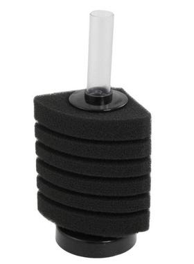 6 Layer Sponge Biochemical Water Corner Filter Black For Fis