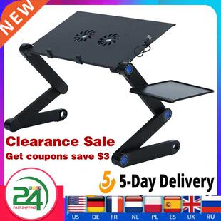 Laptop Table Stand With Adjustable Folding Ergonomic Design
