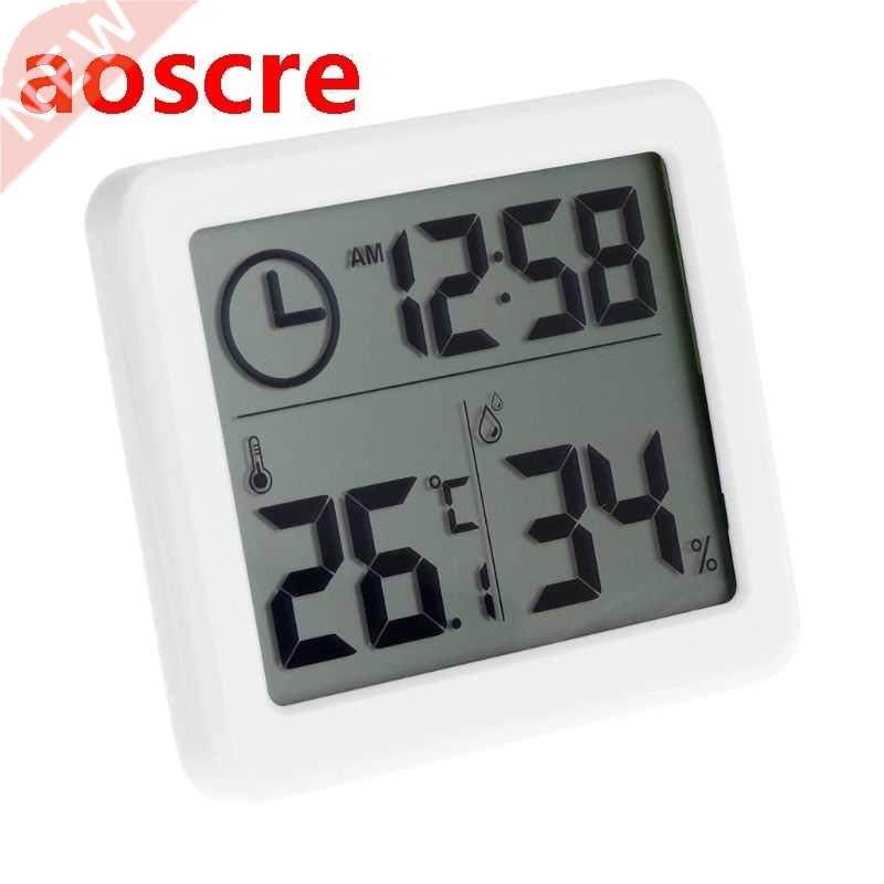 Automatic Electronic TemperatureHumidity Monitor Clock .2&qu