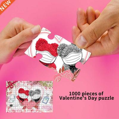1000pcs Customize Puzzles Jigsaw Toys Cartoon Bear Puzzles G