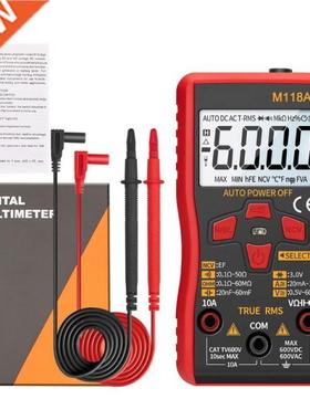 M118A Digital Multimeter 6000 Counts Auto Ranging True RMS T