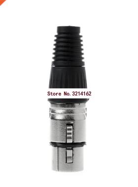 Solder Type Mic XLR Female 3-Pin Cable Connector Microphone