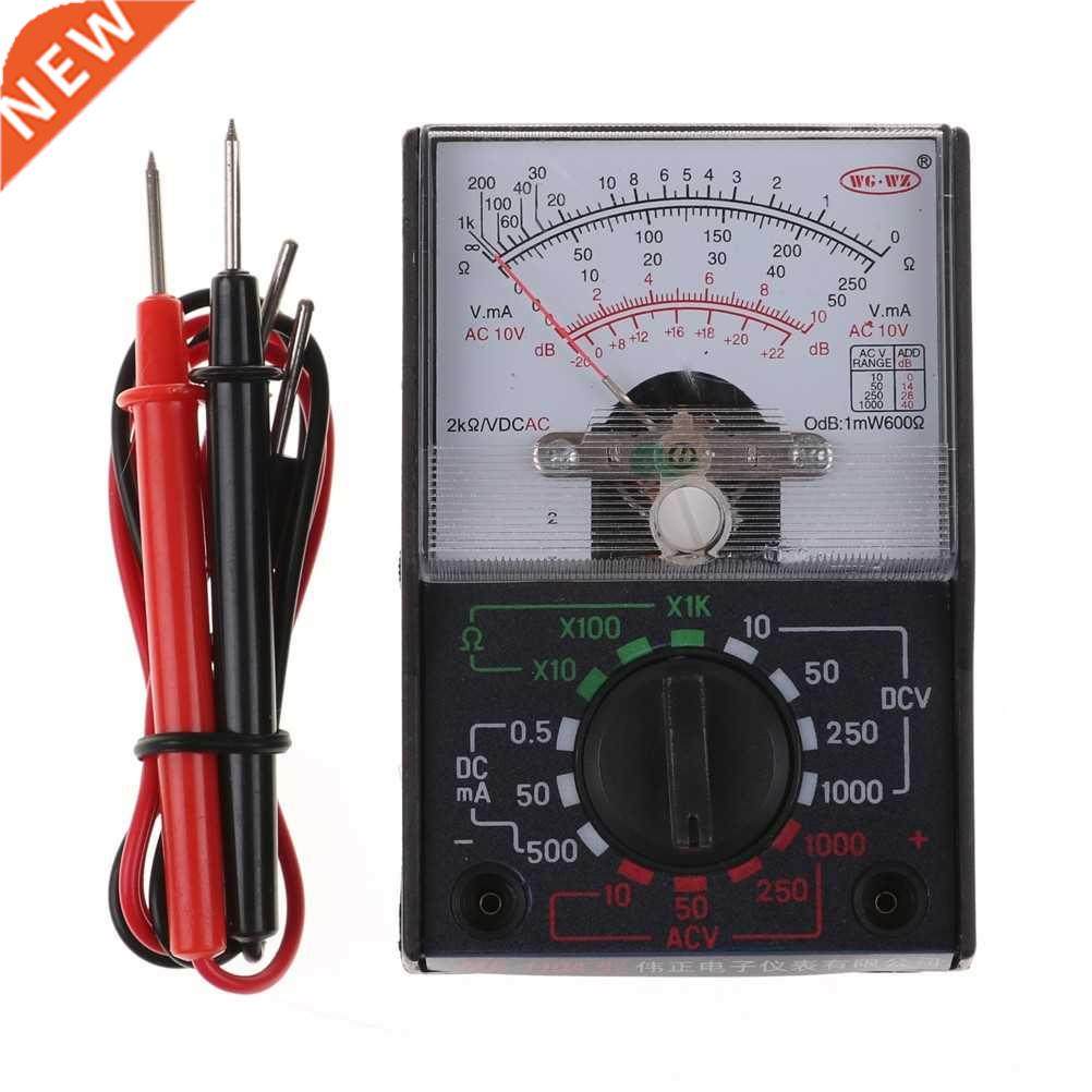 Dc/Ac 250V 1000V Voltmeter 250ma Ammeter Meter Analog Multim
