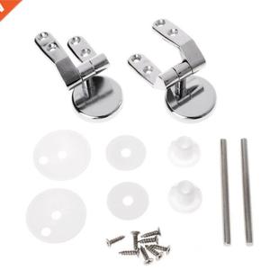 Everlasting Alloy Replacement Toilet Seat Hinges Mountings S
