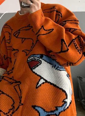 Jumper Sweater Men Women Winter Warm Pullover Harajuku Anime