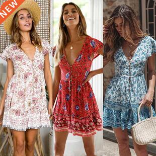 2022 women holiday dress casual skirt beach maxi dress沙滩裙