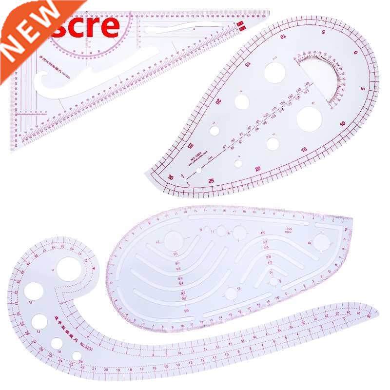 4 Style Soft Fashion Design Pattern Tools- Practical Design