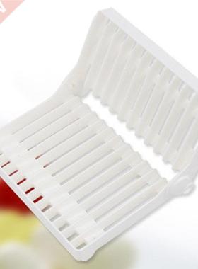 Kitchen Foldable Dish Rack Stand Holder Bowl Plate Organizer